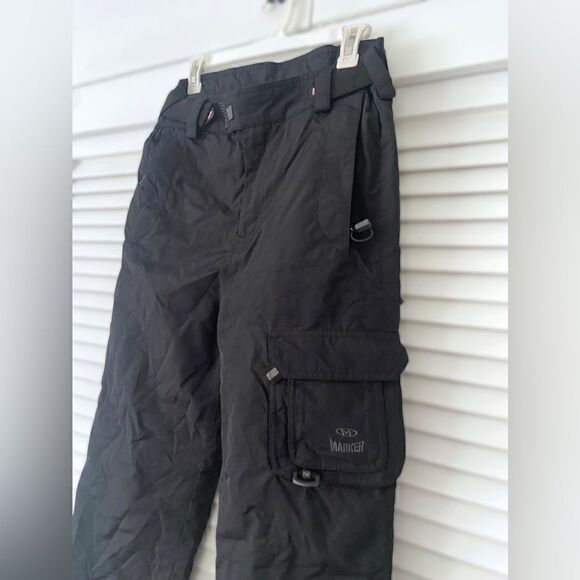 MARKER Betty Rides Black Ski Snowboard Snow Winter Long Waterproof designer pant - Picture 9 of 9